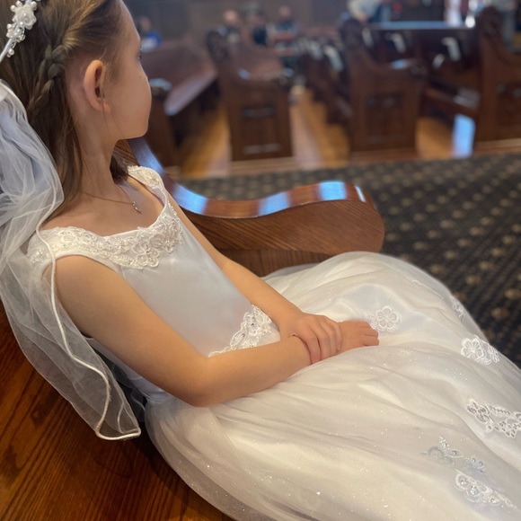 First communion or flower girl dress - Picture 4 of 4